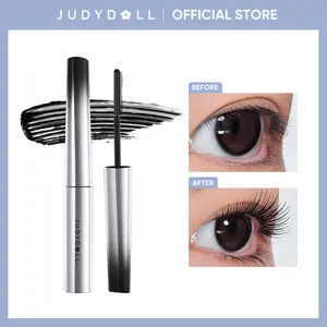 JUDYDOLL Feather Lash Iron Mascara, Black & Brown, Curling & Lengthening, Long-Lasting, Volumizing, Waterproof, Smudge-Proof, 24-Hour Wear, Anti-Clump Formula, Thickening Effect, Ultra Fine Volumizing, Cosmetics, Valentines Day Gift, New Year, Makeup