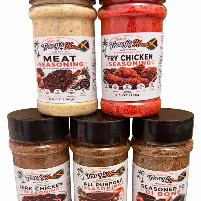 Tracy’s value pack, Authentic Jamaican seasonings