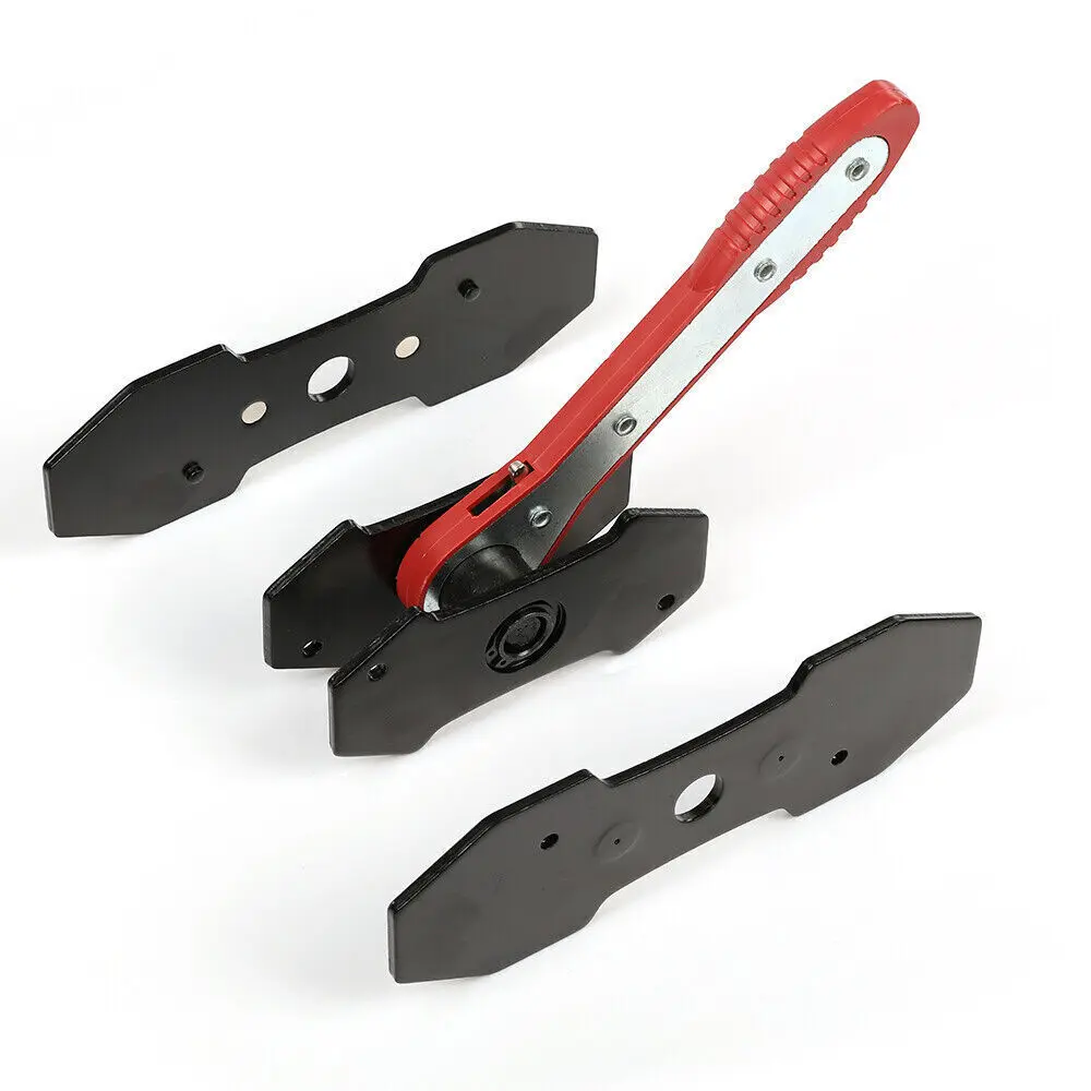 Complete Red Brake Caliper Kit with Storage Case Universal Fit for Most Cars & Trucks Mechanics Essential