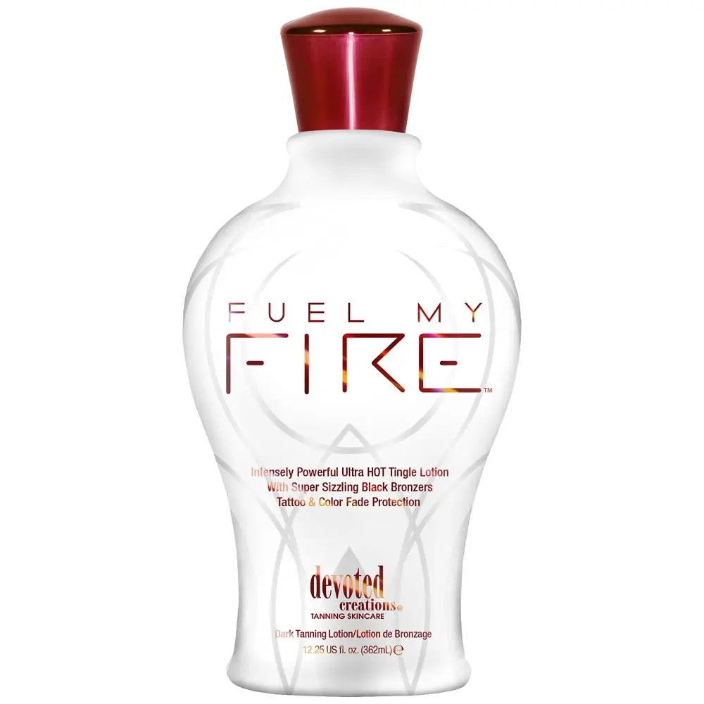 Devoted Creations Fuel My Fire Ultra Hot Tingle Tanning Lotion 12.25 oz Body Care Moisturizer
