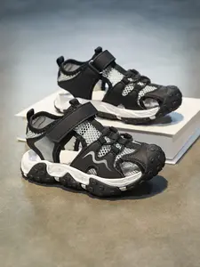 Summer Trendy Sandals New Arrival Beach Shoes Fashion Sporty Open-Toe Slippers Perfect for Summer Mesh Breathable Slides