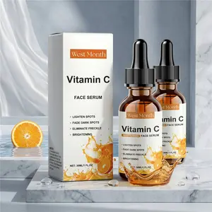 Vitamin C Facial Essence, Hydrating and Moisturizing, Brightening and Smoothing Skin, Essential Serum for Radiant Complexion 2PCS
