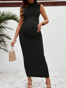 Maternity Fitted Dress | V-Neck | Daily Casual Wear