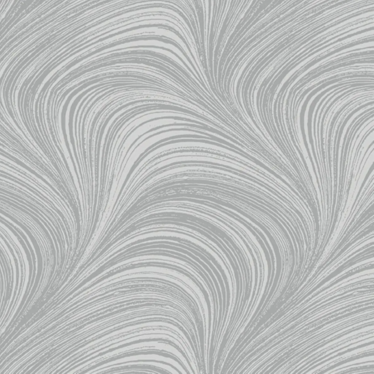 Wave Texture Cloud Gray Cotton Fabric from Benartex by the yard