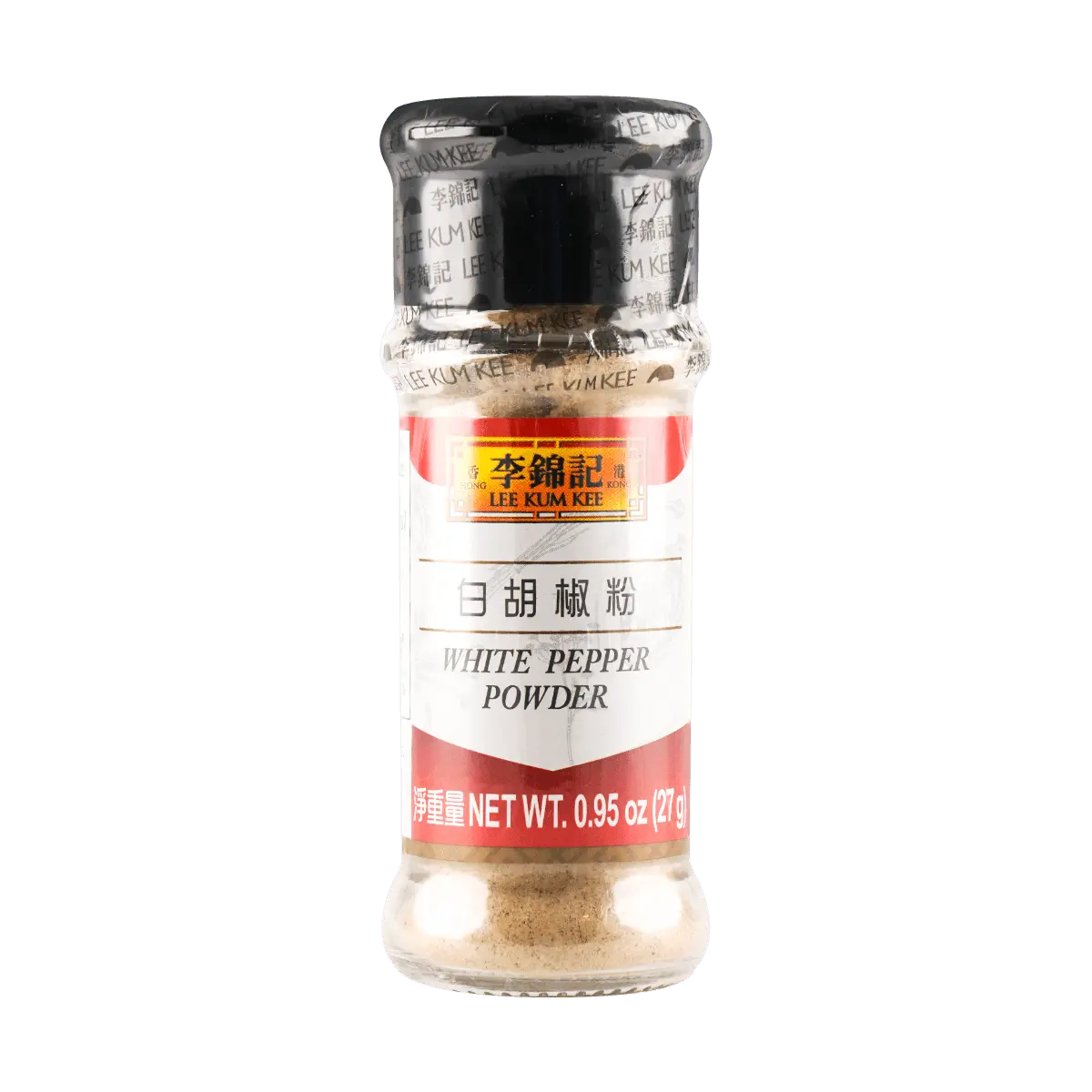 Lee Kum Kee White Pepper Powder, 27g - Premium Ground White Pepper for Cooking & Seasoning