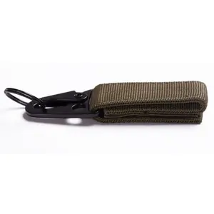 MOLLE Webbing Buckle Outdoor Tactical Buckle High Strength Nylon Key Hook Mountaineering Buckle Camping Hiking Accessories