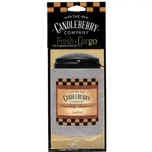 Candleberry Leather Cargo Freshener