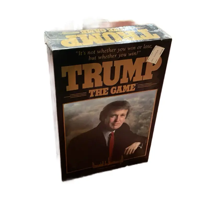 The TRUMP Game - A Classic Edition with Iconic Quote "It's not whether you win or lose but whether you win"