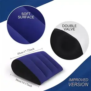Inflatable Leg Elevation Pillow Wedge For Swelling Legs Hip Back Pain Surgery