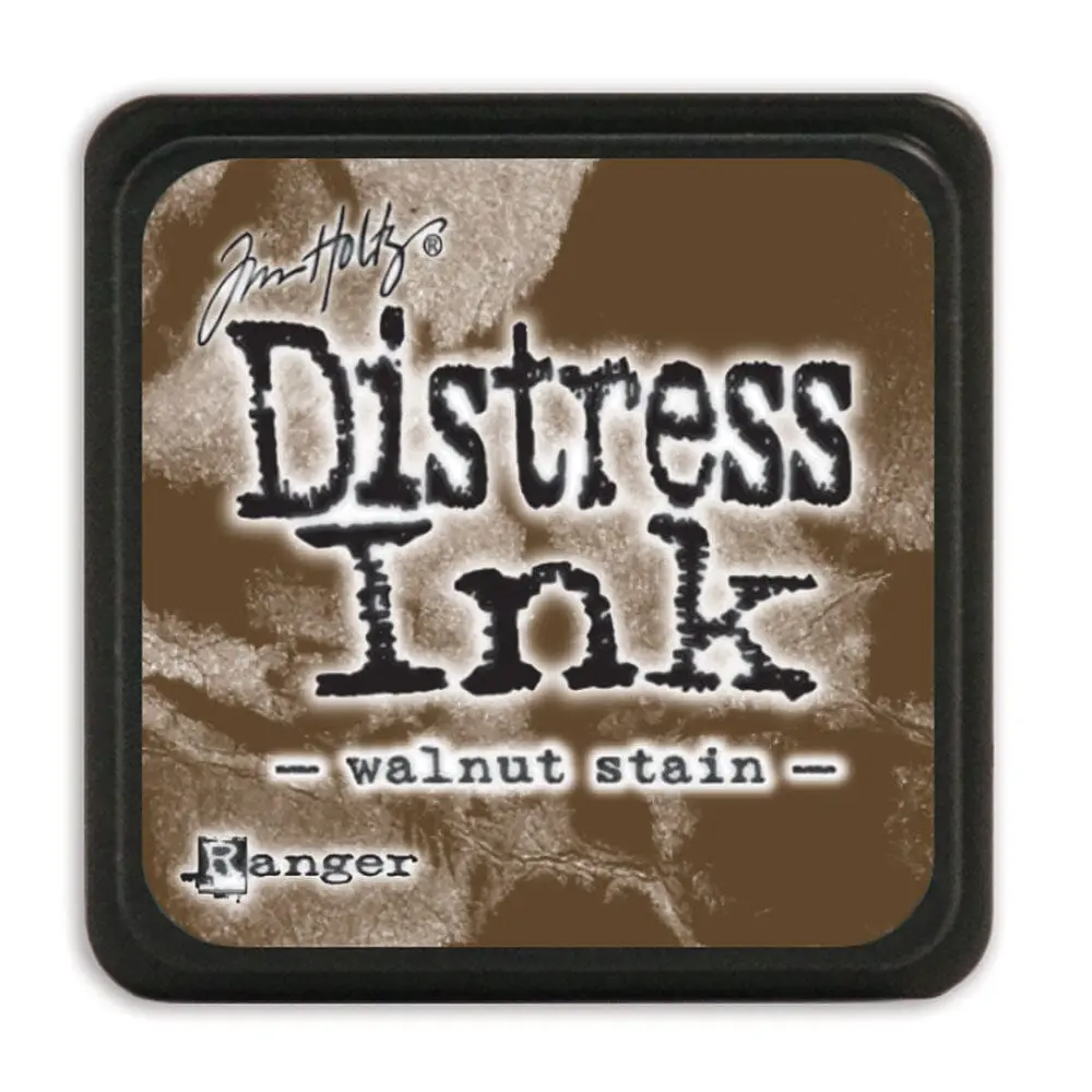 Tim Holtz Mini Distress® Ink Pad Walnut Stain Tim Holtz Mini Distress® Ink Pad Walnut Stain