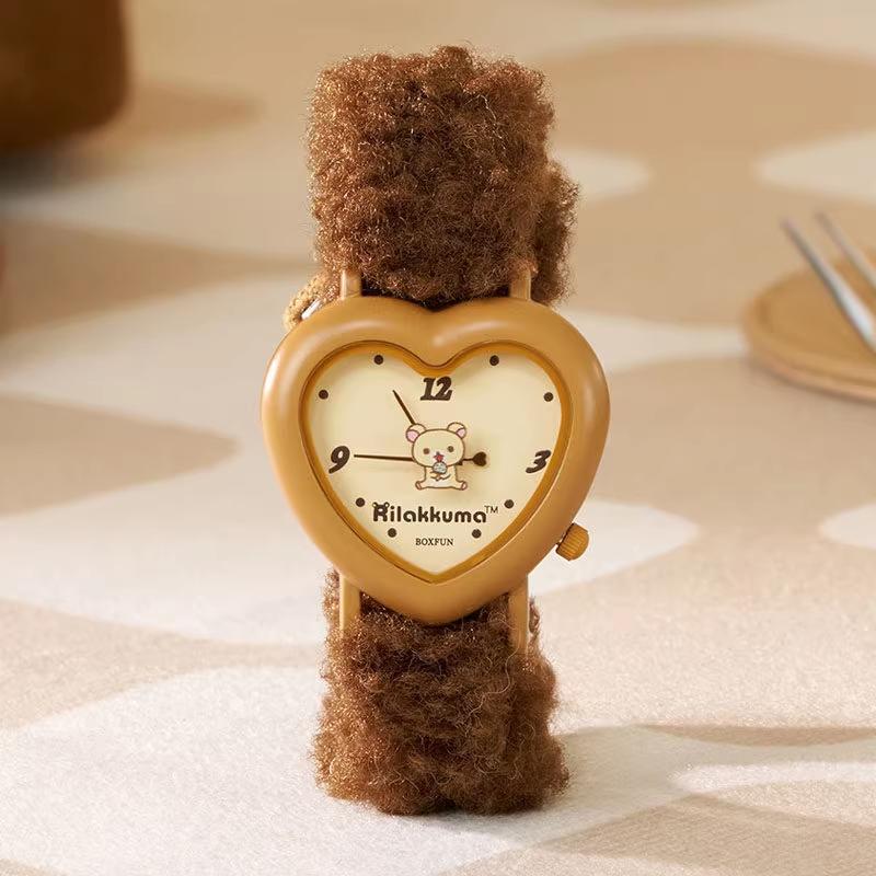 MINISO Rilakkuma Gulu Gulu Moment Series Wristband Watch Blind Box | Trendy Fashion Gift for Friends & Perfect Holiday Present & Holiday Surprise