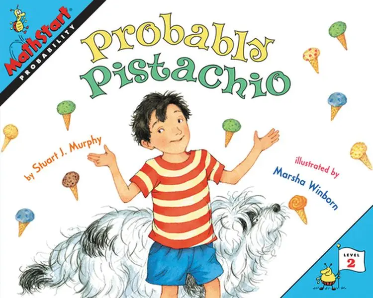 USED Book - Probably Pistachio: Mathstart Level 2: Probability by Murphy, Stuart J. (Paperback) - english
