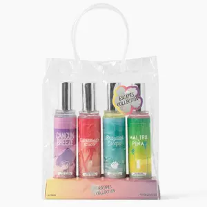 Escape in a Spritz! Discover the 4-Piece Body Mist Sampler Set | Escape Collection