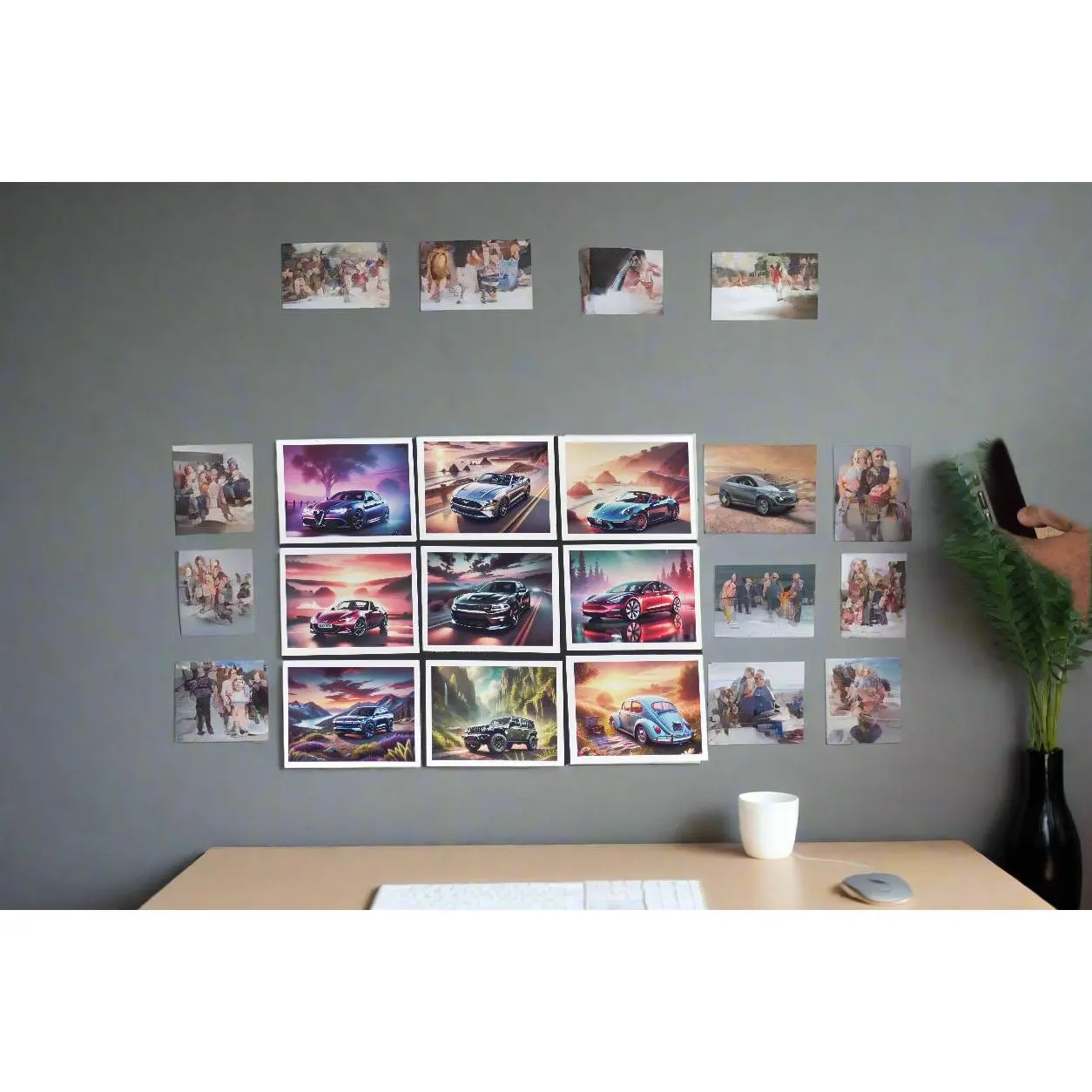 Flexible Custom Photo Magnets | Personalized Bendable Magnets in Multiple Sizes