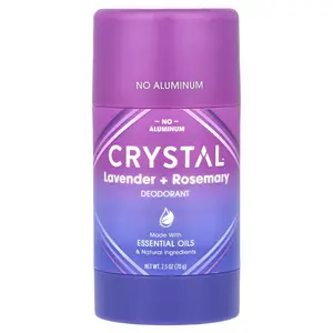 CRYSTAL Deodorant, Lavender + Rosemary , 2.5 oz (70 g)
