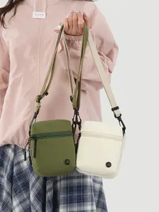 Women's Nylon Mini Crossbody Bag, Waterproof Lightweight Shoulder Bag, Casual All-Season Fashion Accessory for Daily Use
