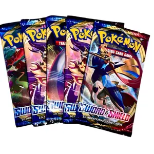 Sword & Shield Booster Pack x 5 (ARTWORK CHOSEN AT RANDOM)