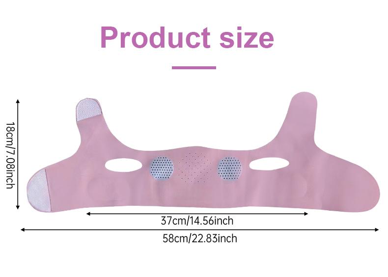 Graphene V-Line Mask, Chin Up Mask V Shaped Face Mask Jaw Exerciser