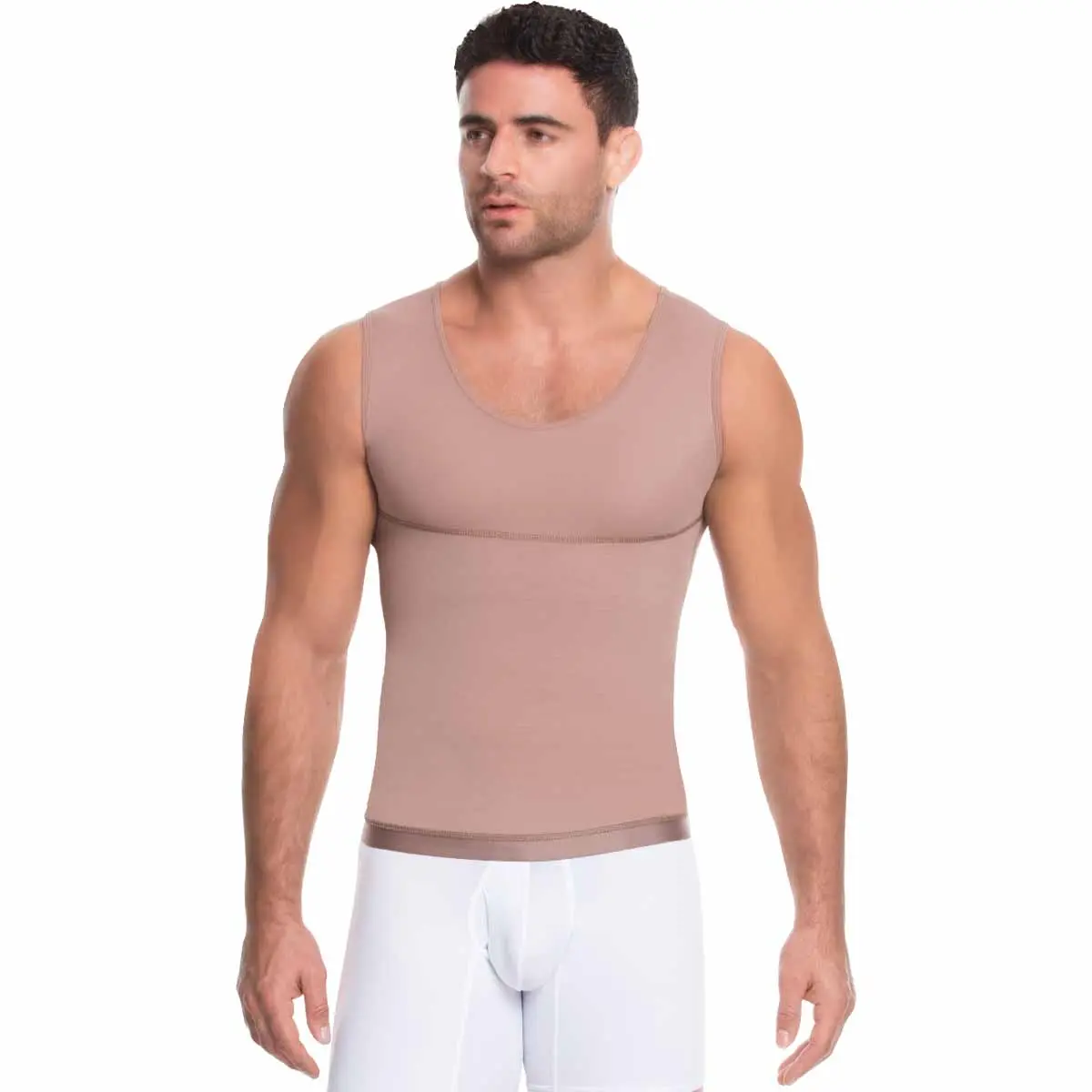 Men's High Compression Shapewear Shirt, Everyday Layering, Ref. 09015