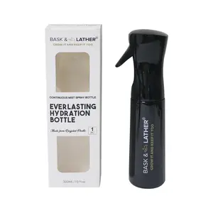 Everlasting Hydration Bottle | 10 oz Continuous Spray | Unlock Moisture with Even & Effortless Fine Mist | Great for Rehydrating Curls & Waves also for Hairstyling, Cleaning, Pets, Barbers, Salons, Essential Oil Scents