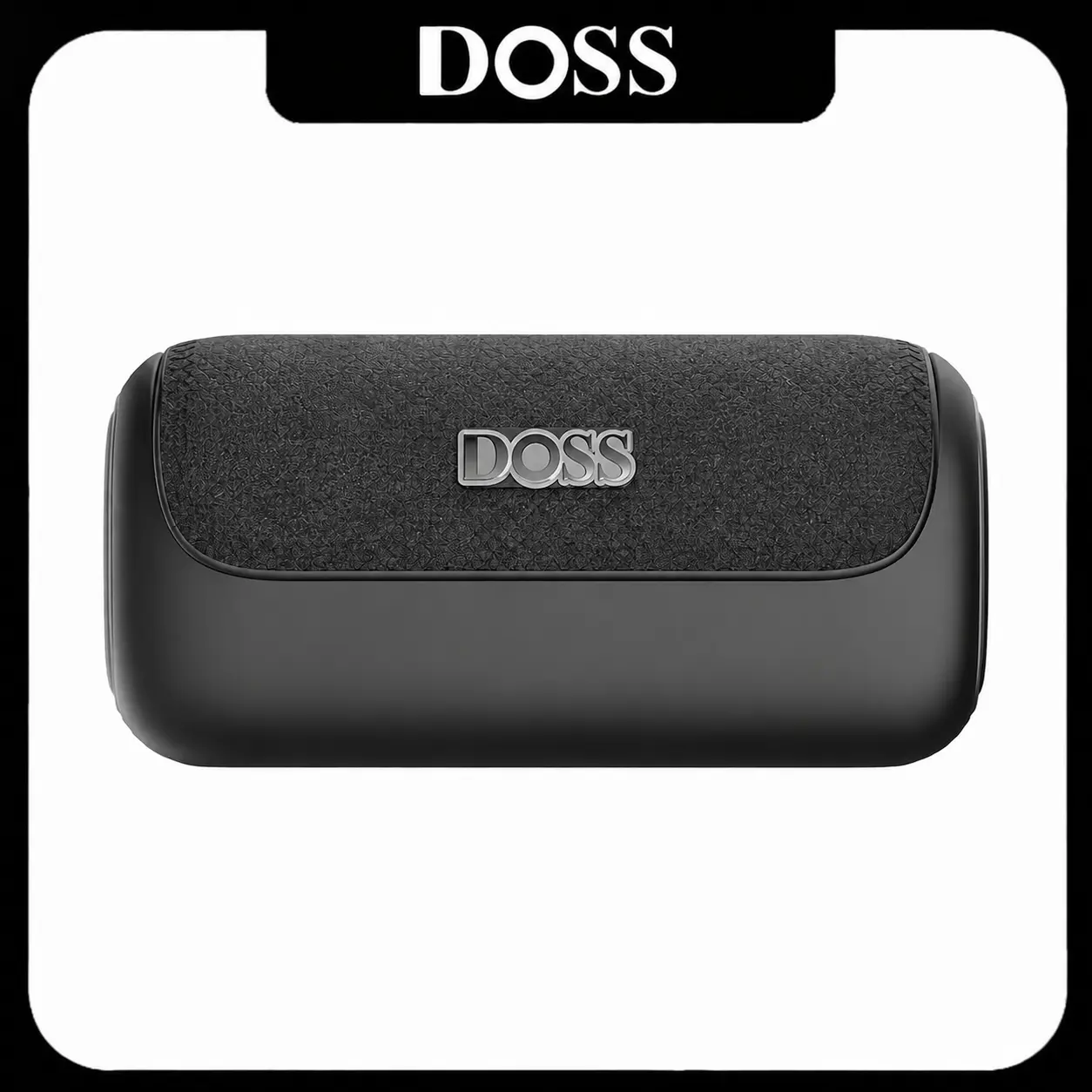 DOSS Bluetooth Earbuds, Wireless Ear Hook Headphones Bluetooth 6.0, Open Ear Clip-On Earbuds, Earphones with Hi-Fi Sound, ENC Noise Cancelling Microphone, Premium Charging Case, Lightweight Sport Headphones Compatible with iPhone Android