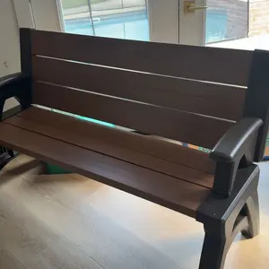 Product Review of Convert-a-Bench Gen II XL Designer Series Bench-to-Table  Modern Outdoor Patio Furniture Stool Chairs from E**y D**z