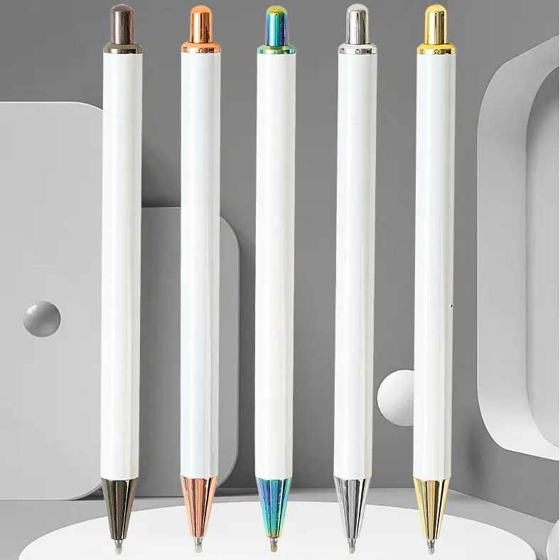 Qty 5pcs Bulk DIY Metal PENS Wholesale for Small Bussiness