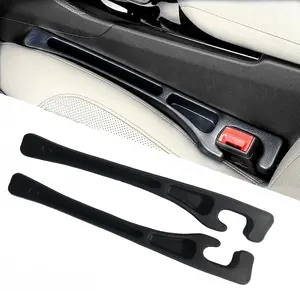 Upgraded Car Seat Gap Filler 2PCS Universal Seat Gap Cover with Hidden Dual Slot, Anti-Slip & Storage Organizer, Soft EVA Material Anti-Scratch,