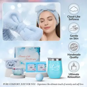 Treat Yourself to Ultimate Relaxation! Luxury Bath Gift Set, Self Care Kit for Stress Relief, Pampering Gifts for Women
