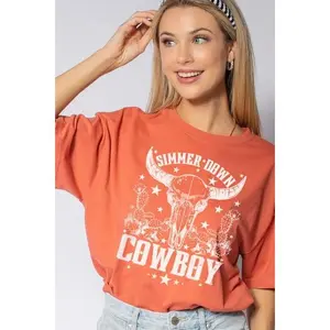 Simmer Down Cowboy Graphic Tee