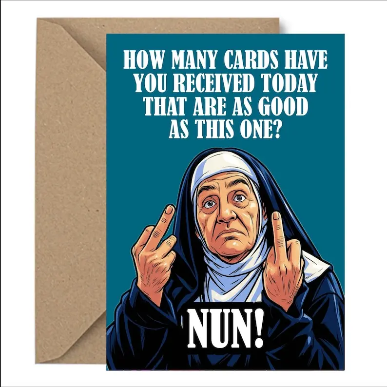Funny Rude Birthday Card, Offensive Humour Card, How Many Cards Are This Good, Adult Joke Card, Cheeky Birthday, Cheeky Greeting Card, Birdie