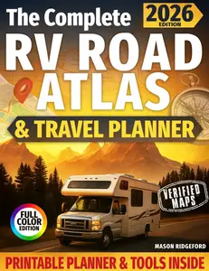 The Complete RV Road Atlas & Travel Planner: Verified Maps, Scenic Routes & Smart Planning Tools for Safer, Smoother Adventures Without GPS Failures or Stressful Guesswork Paperback – November 10, 2025