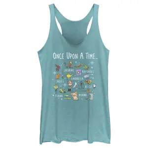 Women's Disney Once Upon a Time Icons Racerback Tank Top