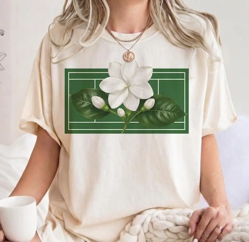 Alex Eala Sampaguita Bloom Tennis Fan Graphic T- Shirt 2026