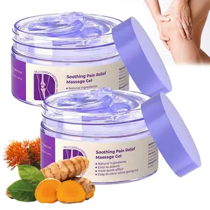 Pain Relief Massage Gel, Soothing Joint Care Joint Support Pain Body Care Muscle Discomfort Massage Cream Gel for Neck Hands Leg and Feet Hydrate and Moisturize Relieve Dry Skin, Healthcare Refreshing Hydrating Body Relaxing Care Product for Women & Men