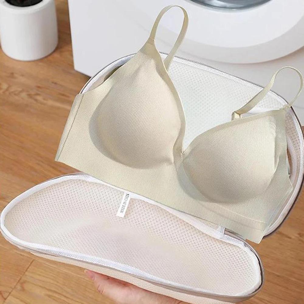 1pc Thickened Mesh Bra Laundry Bags – Protect Underwear, Prevent Deformation & Friction, Suitable for Washing Machines