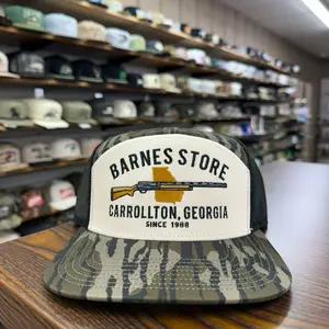 Humpback 7 Panel Hat - Black/Bottomland