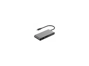 Belkin 7-Port USB-C Hub USB-C to 2xUSB-A, 2xUSB-C, 1x4K HDMI, 1xSD + 1xMicroSD Reader Black Model AVC023FQSGY