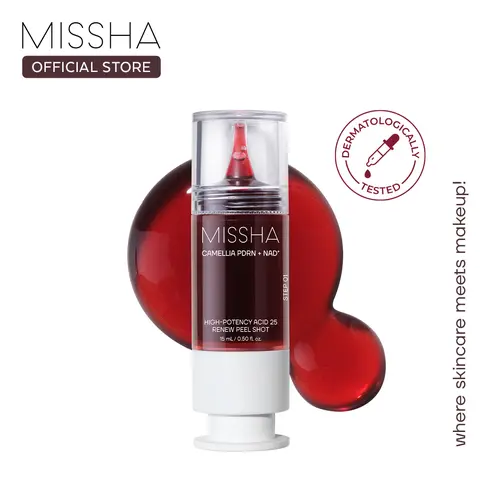 [MISSHA Official] PDRN NAD+ Vampire Facial Peel Shot - Skin Reset, Peeling, Remove Dead skin, Reduce Sebum