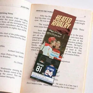 Heated Rivalry Shane & Ilya Bookmark