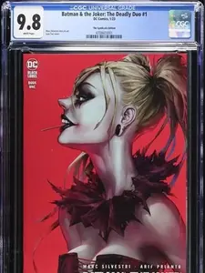 Batmn & Thee Joker: The Dedly Duo #1 - Tao Excl Trade CGC 9.8