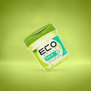 Eco Style Olive Oil Professional Styling Gel 8 oz Haircare Lightweight Frizz Control