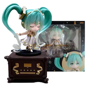 10CM Anime Hatsune Miku Symphony 5th Anniversary Figure #1538 Action Figure Stand Model Toy Doll Gift PVC Replacement