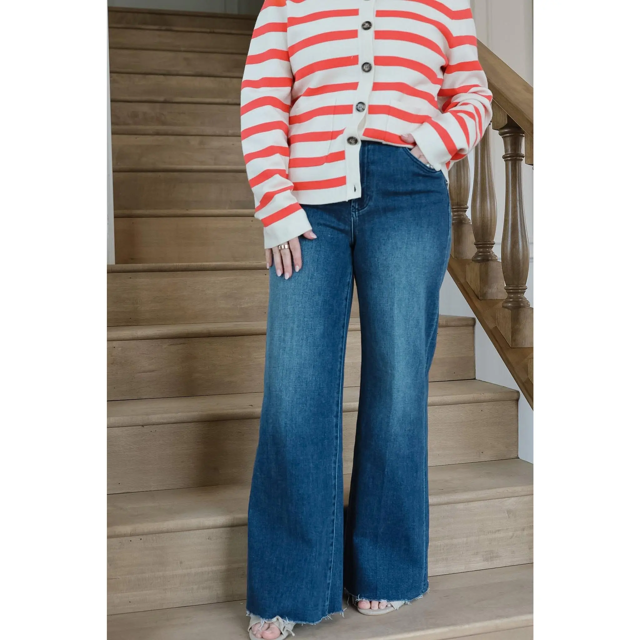 [Dear John] Fiona Wide Leg Jean - Marsha