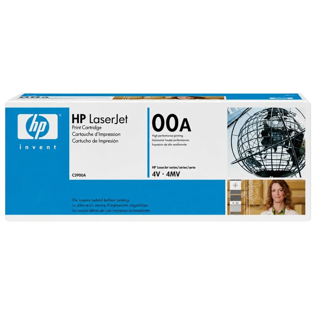 Original HP 00A Standard Yield Black Toner Cartridge, C3900A