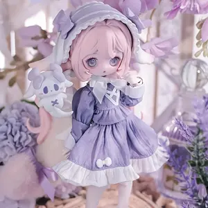 Lulu Ling Story Character Design, Movable Bjd Doll, Toy Ornament, Perfect Gift for Birthday Decor, Desktop Decoration, New Year Gift