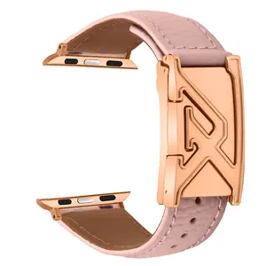 Magnetic Leather Watch Band for Women, Smartwatch Buckle, Adjustable Length 165-215mm, Premium Designer Style, Mother's Day Gift, Smart Watch Straps