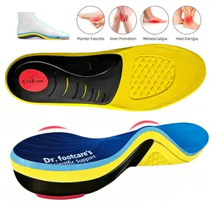 220+lbs Arch Support Inserts for Pain Relief, Heavy Duty Plantar Fasciitis Orthotics Insoles, Flat Feet Inserts with Shock Absorption, Shoe, Footwear height boosters