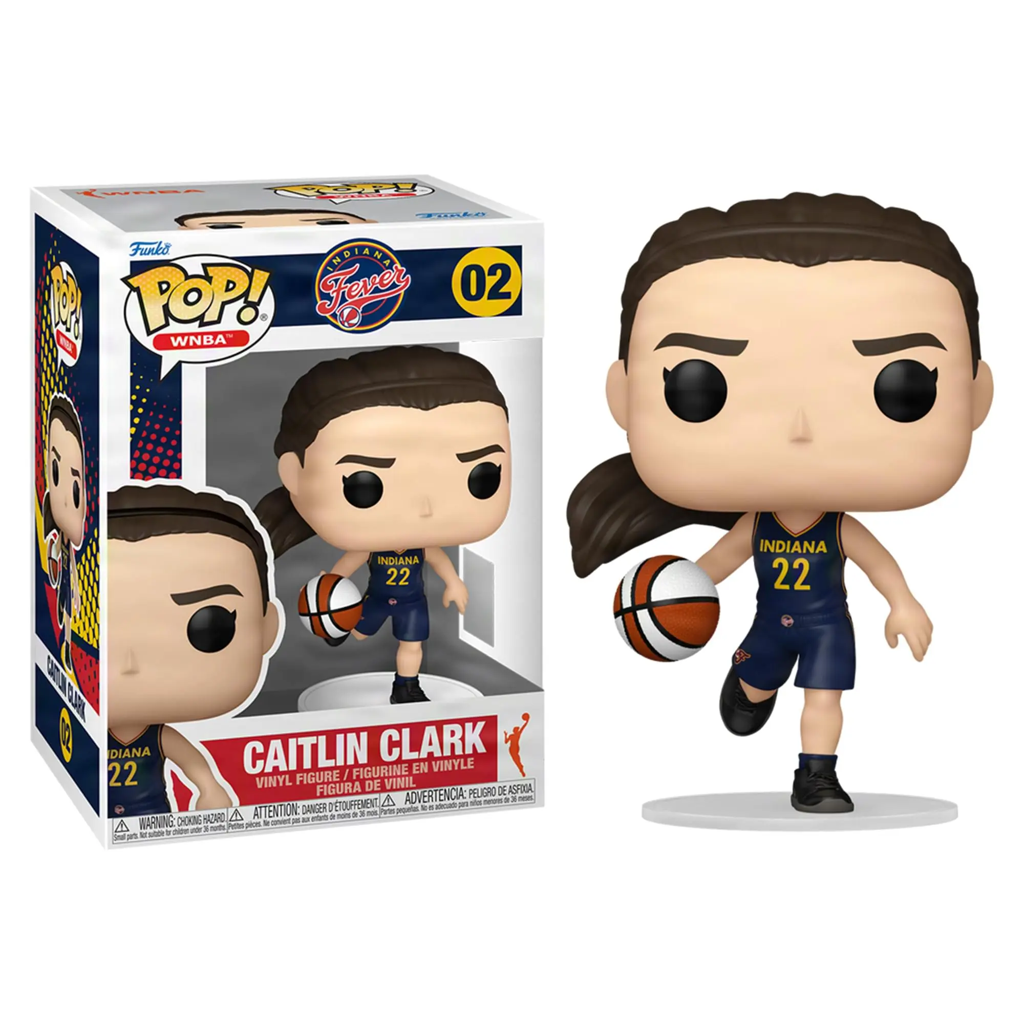 Indiana Fever WNBA Funko POP | Caitlin Clark Indiana Fever WNBA Funko POP | Caitlin Clark