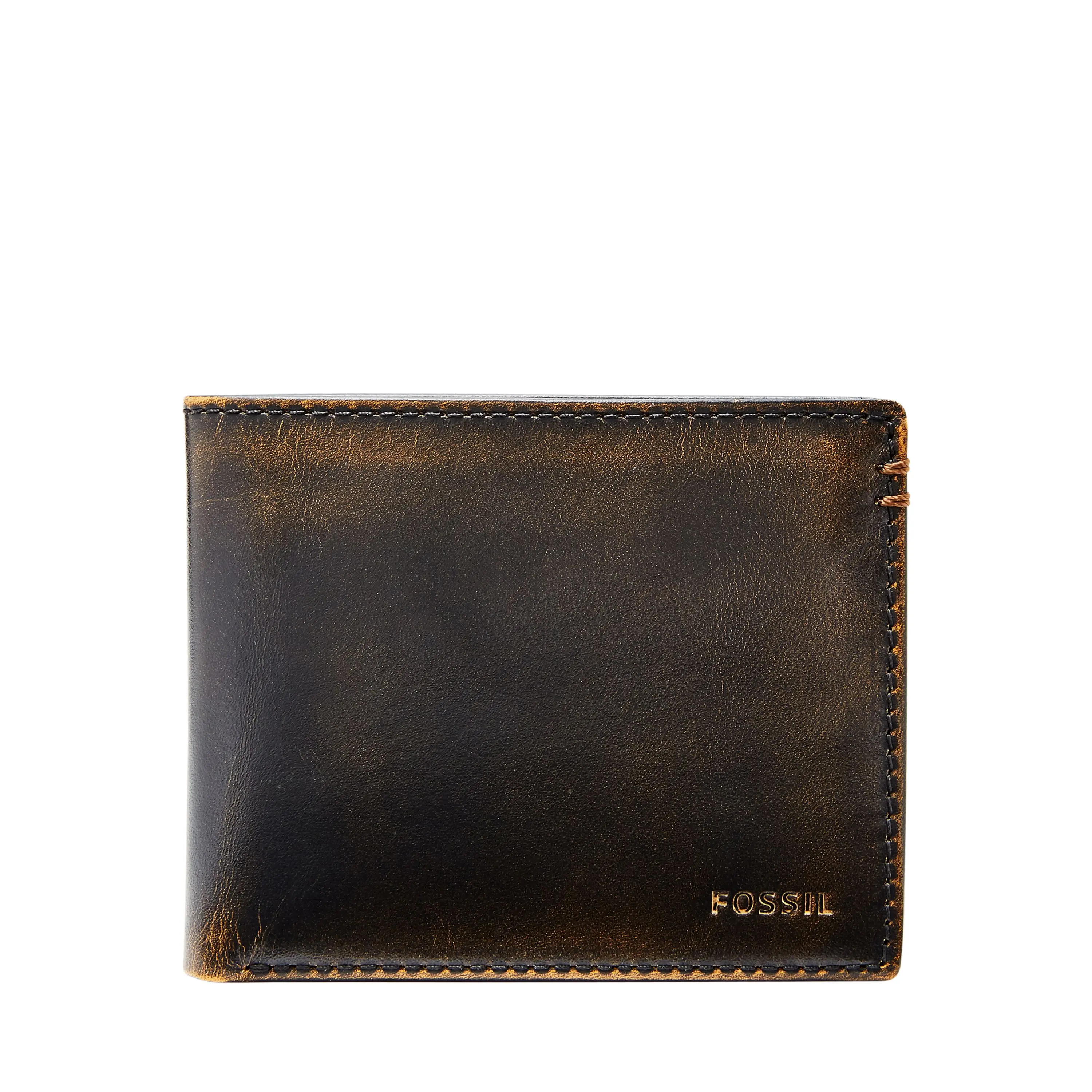 Fossil Men's Wade Leather Bifold